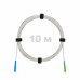 Патч-корд оптический FTTH диэлектрик FRP, G.657 LSZH SC/APC-SC/UPC, белый 10 м