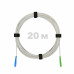 Патч-корд оптический FTTH диэлектрик FRP, G.657 LSZH SC/APC-SC/UPC, белый 20 м