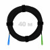 Патч-корд оптический FTTH диэлектрик FRP, G.657 LSZH SC/APC-SC/UPC, черный 40 м