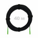 Патч-корд оптический FTTH с выносным силовым элементом, диэлектрик FRP, G.657 LSZH 2SC/APC, черный 40 м