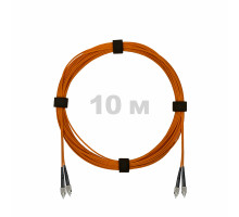 Патч-корд оптический FC/UPC-FC/UPC MM (OM2) 3mm duplex LSZH, 10 м