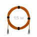 Патч-корд оптический FC/UPC-FC/UPC MM (OM2) 3mm duplex LSZH, 15 м