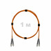 Патч-корд оптический FC/UPC-FC/UPC MM (OM2) 3mm duplex LSZH, 1 м