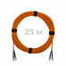 Патч-корд оптический FC/UPC-FC/UPC MM (OM2) 3mm duplex LSZH, 25 м