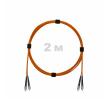 Патч-корд оптический FC/UPC-FC/UPC MM (OM2) 3mm duplex LSZH, 2 м