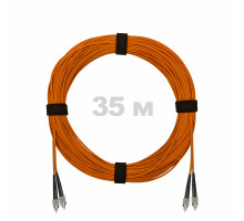 Патч-корд оптический FC/UPC-FC/UPC MM (OM2) 3mm duplex LSZH, 35 м