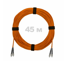 Патч-корд оптический FC/UPC-FC/UPC MM (OM2) 3mm duplex LSZH, 45 м