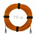 Патч-корд оптический FC/UPC-FC/UPC MM (OM2) 3mm duplex LSZH, 75 м
