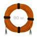 Патч-корд оптический FC/UPC-FC/UPC MM (OM2) 3mm duplex LSZH, 90 м