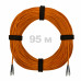 Патч-корд оптический FC/UPC-FC/UPC MM (OM2) 3mm duplex LSZH, 95 м