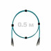 Патч-корд оптический FC/UPC-FC/UPC MM (OM3) 3mm duplex LSZH, 0.5 м