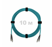 Патч-корд оптический FC/UPC-FC/UPC MM (OM3) 3mm duplex LSZH, 10 м