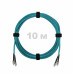 Патч-корд оптический FC/UPC-FC/UPC MM (OM3) 3mm duplex LSZH, 10 м
