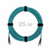 Патч-корд оптический FC/UPC-FC/UPC MM (OM3) 3mm duplex LSZH, 25 м