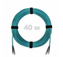 Патч-корд оптический FC/UPC-FC/UPC MM (OM3) 3mm duplex LSZH, 40 м