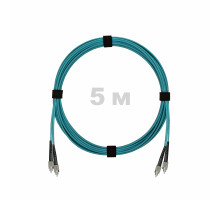 Патч-корд оптический FC/UPC-FC/UPC MM (OM3) 3mm duplex LSZH, 5 м