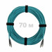 Патч-корд оптический FC/UPC-FC/UPC MM (OM3) 3mm duplex LSZH, 70 м