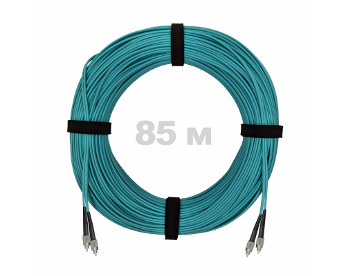 Патч-корд оптический FC/UPC-FC/UPC MM (OM3) 3mm duplex LSZH, 85 м