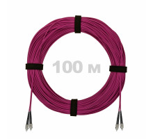 Патч-корд оптический FC/UPC-FC/UPC MM (OM4) 3mm duplex LSZH, 100 м