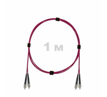 Патч-корд оптический FC/UPC-FC/UPC MM (OM4) 3mm duplex LSZH, 1 м