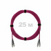 Патч-корд оптический FC/UPC-FC/UPC MM (OM4) 3mm duplex LSZH, 25 м