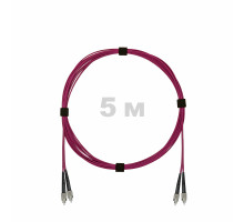 Патч-корд оптический FC/UPC-FC/UPC MM (OM4) 3mm duplex LSZH, 5 м