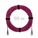 Патч-корд оптический FC/UPC-FC/UPC MM (OM4) 3mm duplex LSZH, 90 м