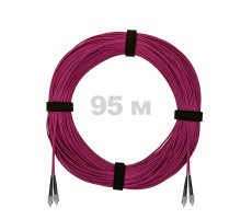 Патч-корд оптический FC/UPC-FC/UPC MM (OM4) 3mm duplex LSZH, 95 м