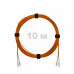 Патч-корд оптический LC/UPC-LC/UPC MM (OM2) 3mm duplex LSZH, 10 м