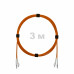 Патч-корд оптический LC/UPC-LC/UPC MM (OM2) 3mm duplex LSZH, 3 м