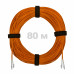 Патч-корд оптический LC/UPC-LC/UPC MM (OM2) 3mm duplex LSZH, 80 м