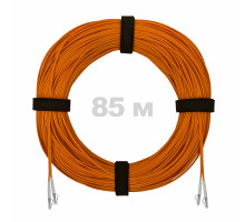 Патч-корд оптический LC/UPC-LC/UPC MM (OM2) 3mm duplex LSZH, 85 м