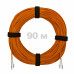 Патч-корд оптический LC/UPC-LC/UPC MM (OM2) 3mm duplex LSZH, 90 м