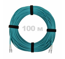 Патч-корд оптический LC/UPC-LC/UPC MM (OM3) 3mm duplex LSZH, 100 м