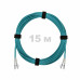 Патч-корд оптический LC/UPC-LC/UPC MM (OM3) 3mm duplex LSZH, 15 м