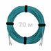 Патч-корд оптический LC/UPC-LC/UPC MM (OM3) 3mm duplex LSZH, 70 м