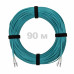 Патч-корд оптический LC/UPC-LC/UPC MM (OM3) 3mm duplex LSZH, 90 м