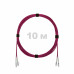 Патч-корд оптический LC/UPC-LC/UPC MM (OM4) 3mm duplex LSZH, 10 м