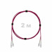 Патч-корд оптический LC/UPC-LC/UPC MM (OM4) 3mm duplex LSZH, 2 м