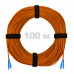 Патч-корд оптический SC/UPC-SC/UPC MM (OM2) 3mm duplex LSZH, 100 м