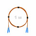 Патч-корд оптический SC/UPC-SC/UPC MM (OM2) 3mm duplex LSZH, 1 м