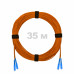 Патч-корд оптический SC/UPC-SC/UPC MM (OM2) 3mm duplex LSZH, 35 м