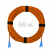 Патч-корд оптический SC/UPC-SC/UPC MM (OM2) 3mm duplex LSZH, 55 м