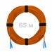 Патч-корд оптический SC/UPC-SC/UPC MM (OM2) 3mm duplex LSZH, 65 м