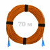 Патч-корд оптический SC/UPC-SC/UPC MM (OM2) 3mm duplex LSZH, 70 м
