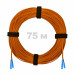 Патч-корд оптический SC/UPC-SC/UPC MM (OM2) 3mm duplex LSZH, 75 м