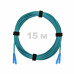 Патч-корд оптический SC/UPC-SC/UPC MM (OM3) 3mm duplex LSZH, 15 м