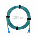 Патч-корд оптический SC/UPC-SC/UPC MM (OM3) 3mm duplex LSZH, 20 м
