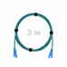 Патч-корд оптический SC/UPC-SC/UPC MM (OM3) 3mm duplex LSZH, 3 м