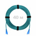 Патч-корд оптический SC/UPC-SC/UPC MM (OM3) 3mm duplex LSZH, 40 м